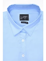 Daiber JN 681 Mikro keprová halenka s dlouhým rukávem 02.0681 light blue Daiber JN 681 Mikro keprová halenka s dlouhým rukávem 02.0681 light blue
