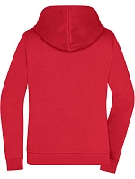 Daiber JN 755 Dámská mikina s kapucí 02.0755 red Daiber JN 755 Dámská mikina s kapucí 02.0755 red
