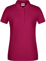 Daiber 8009 Dámské piqué polo z bio bavlny 02.8009 wine Daiber 8009 Dámské piqué polo z bio bavlny 02.8009 wine
