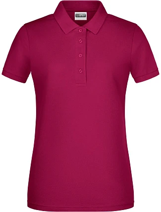 Daiber 8009 Dámské piqué polo z bio bavlny 02.8009 wine Daiber 8009 Dámské piqué polo z bio bavlny 02.8009 wine
