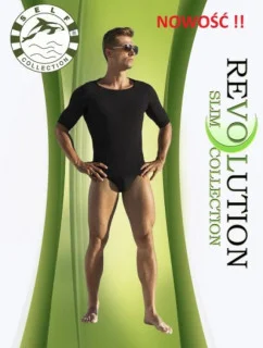 Zeštíhlující pánské tričko F019 - Self