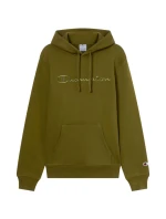 Pánská mikina Champion s kapucí olivová 220271 GS585 pánské Pánská mikina Champion s kapucí olivová 220271 GS585 pánské
