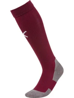 Pánské fotbalové ponožky Liga Socks Core 703441 09 burgundy - Puma