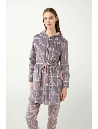 Vamp - Župan s kapucí na zip 21481 - Vamp Vamp - Župan s kapucí na zip 21481 - Vamp