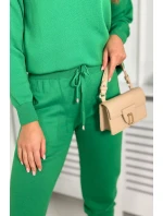 Svetr set Mikina + Kalhoty zelený Svetr set Mikina + Kalhoty zelený