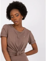 Tričko RV TS 4838.73P hnědá