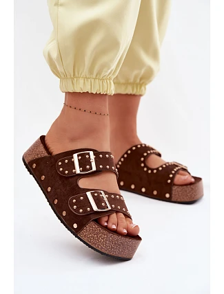 Klapky na platformě model 226518 Step in style