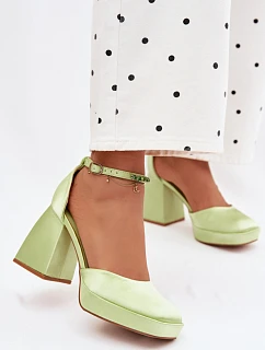 Sandály na podpatku model 226914 Step in style