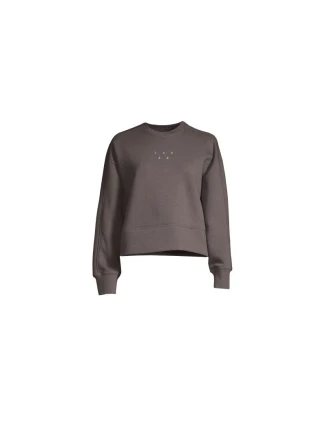 CASALL Boxerská mikina s krkem šedá