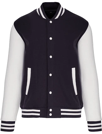 Kariban K 497 Unisex college bunda "Teddy" 20.K497 navy/white Kariban K 497 Unisex college bunda "Teddy" 20.K497 navy/white