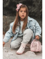 Dětské zateplené boty na zip Růžové Dolida Dětské zateplené boty na zip Růžové Dolida