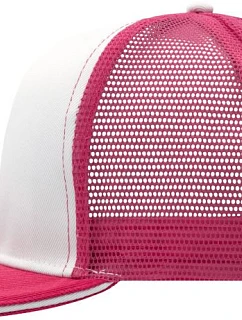 Daiber MB 6635 6 panelová Pro síťovaná sandwich kšiltovka 03.6635 white/magenta