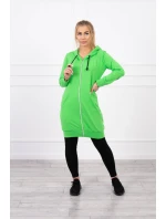 Mikina s kapucí světle zelená Mikina s kapucí světle zelená