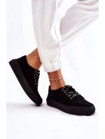 Dámské tenisky Memory Foam System Big Star KK276001 Černe