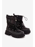 Dětské černé sněhule Adelisse Dětské černé sněhule Adelisse