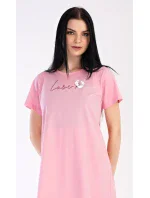 Dámská noční košile s krátkým rukávem I love you Dámská noční košile s krátkým rukávem I love you