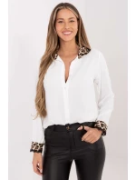 Košile s dlouhým rukávem  model 221988 Italy Moda