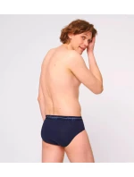 Pánské slipy Start Midi C2P box - UNKNOWN - modré V001 - SLOGGI