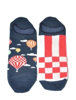 Asymetrické pánské ponožky ťapky More 009