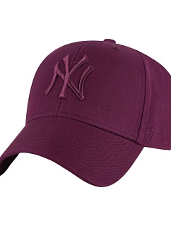 '47 New York Yankees Snapback baseballová čepice švestka B-MVPSP17WBP-PJA