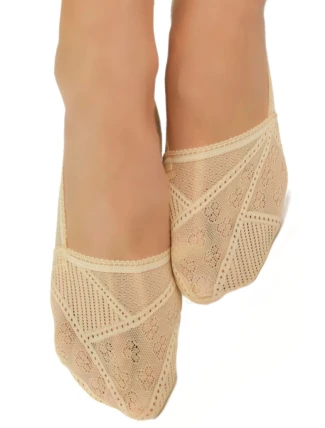 Dámské ponožky 032 beige - NOVITI