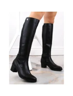 Zateplené boty Rieker, s koženou gumou W Y2050-00 RKR638 Zateplené boty Rieker, s koženou gumou W Y2050-00 RKR638