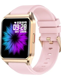 Chytré hodinky Rubicon RNCE89-3 Gold Pink