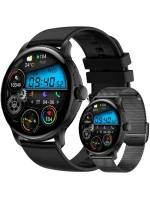 Dámské chytré hodinky Rubicon RNCF35 BLACK Náramek + řemínek Dámské chytré hodinky Rubicon RNCF35 BLACK Náramek + řemínek