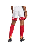 Dámské šortky adidas Squadra 25 červenobílé JJ0020 dámské