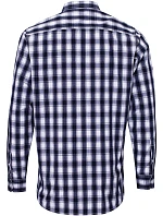 Premier PR 250 Popelínová košile s dl. rukávem "Mulligan" 39.0250 white/navy Premier PR 250 Popelínová košile s dl. rukávem "Mulligan" 39.0250 white/navy