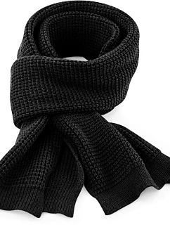 Beechfield B 424 Šála s vaflovým úpletem 53.0424 black