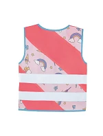 Korntex ACTION Dětská bezpečnostní vesta 76.ACTN neon pink/unicorn Korntex ACTION Dětská bezpečnostní vesta 76.ACTN neon pink/unicorn