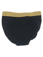 Pánské slipy M5310E-Q47 černo-zlaté - Calvin Klein Pánské slipy M5310E-Q47 černo-zlaté - Calvin Klein