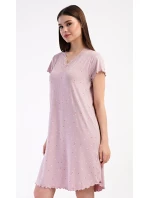 Dámská noční košile s krátkým rukávem Isabela Dámská noční košile s krátkým rukávem Isabela