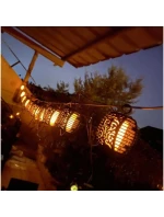 SOLÁRNÍ LAMPA FIREBALLS 7CM 5KS