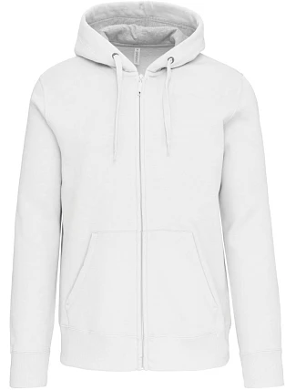 Kariban K 444 Mikina s kapucí z těžké bavlny 20.K444 white
