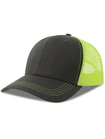 Atlantis Headwear Sonic-S 6 panelová Trucker kšiltovka 33.0259 dark grey/yellow fluo Atlantis Headwear Sonic-S 6 panelová Trucker kšiltovka 33.0259 dark grey/yellow fluo