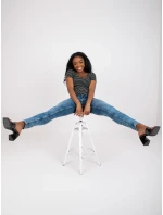 Džíny kalhoty D85035C62220M263 modré Džíny kalhoty D85035C62220M263 modré