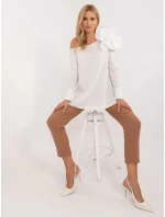 Dámská halenka LK BZ 509656.21 Bílá - FPrice