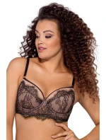 Dámská podprsenka 2007 Jardin black - AVA Dámská podprsenka 2007 Jardin black - AVA