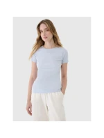 Dámské modalové tričko slim 4F 4FWSS25TTSHF1995-34S