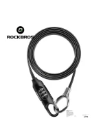 Zámek na kolo Rockbros 32120004001 černý