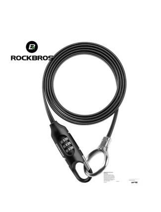 Zámek na kolo Rockbros 32120004001 černý