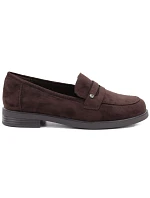 Dámské polobotky, loafersy, lordsy, hnědé, Potocki SZ12832 Dámské polobotky, loafersy, lordsy, hnědé, Potocki SZ12832