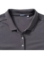 Russell Athletic 566F Dámské elastické piqué polo 10.566F convoy grey Russell Athletic 566F Dámské elastické piqué polo 10.566F convoy grey