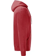 Fruit of the Loom Classic Hooded Sweat Mikina s kapucí 16.2208 heather red Fruit of the Loom Classic Hooded Sweat Mikina s kapucí 16.2208 heather red