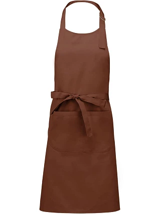 Kariban K 890 Zástěra s laclem "Sommelier" 20.K890 cacao Kariban K 890 Zástěra s laclem "Sommelier" 20.K890 cacao