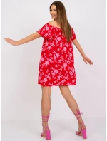 Dámské šaty-D73771M30145H-červené