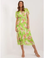 Šaty DHJ SK 11331 2.32 světle zelená Šaty DHJ SK 11331 2.32 světle zelená