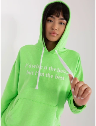 Mikina EM BL HS 21 563.90P světle zelená Mikina EM BL HS 21 563.90P světle zelená